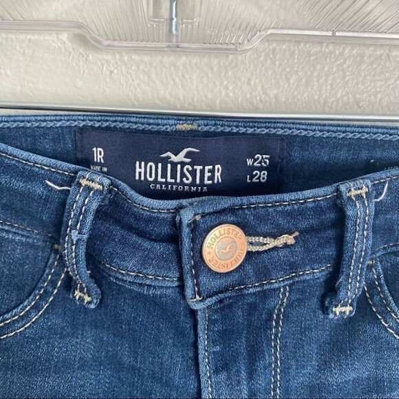 HOLLISTER distressed high rise jean legging - Picture 2 of 10